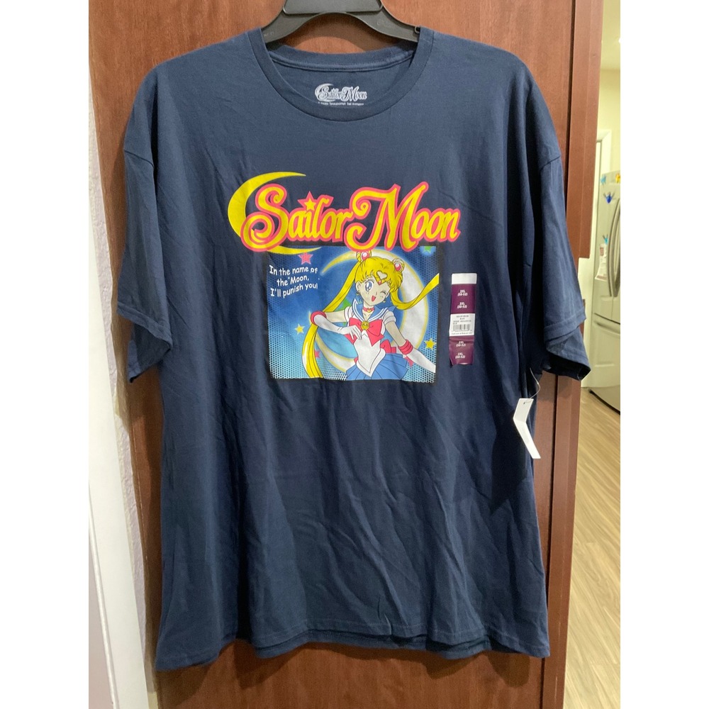 Sailor Moon Men's Graphic Tee size 2XL (C-060)